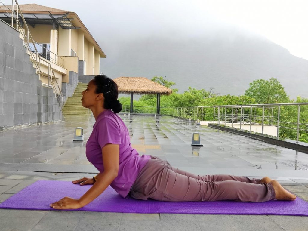 Cobra pose (Bhujangasana)